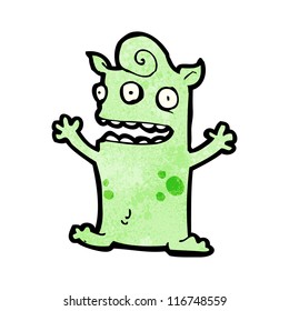 happy alien cartoon