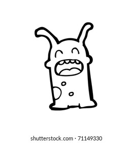 happy alien cartoon