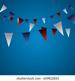 Happy American Independence Day graphic design, Vector illustration