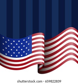 Happy American Independence Day graphic design, Vector illustration