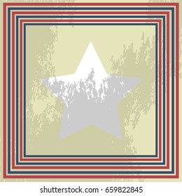 Happy American Independence Day graphic design, Vector illustration