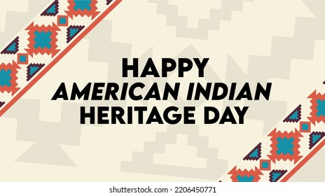 Happy American Indian Heritage Day 