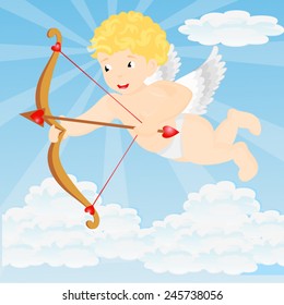 Happy Amor Angel Boy