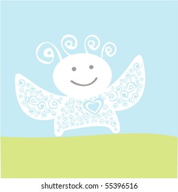 happy angel