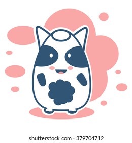 Happy animal vector eps 10