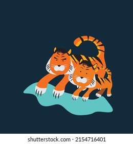 happy animal vector for kids story book, t-shirt, jersey design