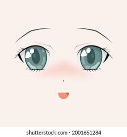 1,198 Anime nose Images, Stock Photos & Vectors | Shutterstock