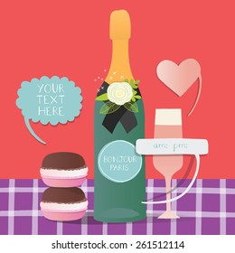 Happy anniversary card.