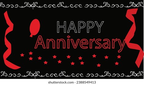  Happy anniversary card template Happy Anniversary Heart Design Greeting Card. 