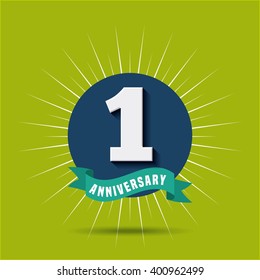 happy anniversary design 