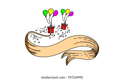 Happy Anniversary Template Vector