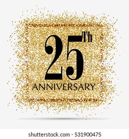 Happy anniversary vector illustration