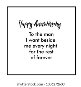 Happy Anniversary Vector Template Design Illustration