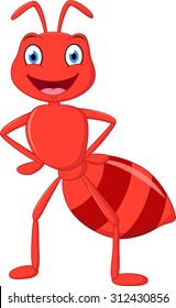 Cartoon Ant Posing Stock Vector (Royalty Free) 1178233843 | Shutterstock