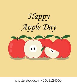 Happy Apple Day. International Apple Day