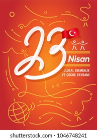 Happy April 23 National Sovereignty and Children's Day of Turkey