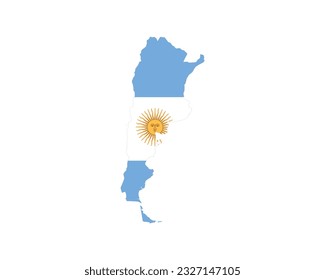 Feliz Día de la Independencia Argentina, Argentina, Mapa de Argentina, Mapa de Argentina, 9 de Julio, 9 de Julio, Día Nacional, Día de la Independencia, Diseño Tipográfico, Tipografía, Vector, Diseño