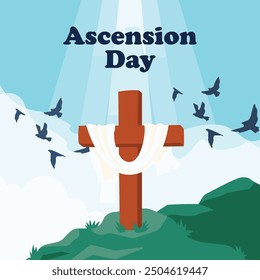 Happy Ascension Day and joyful in the midst