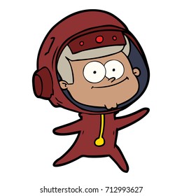 Astronautenkartoon