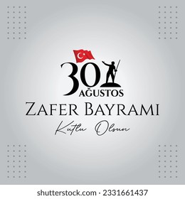 Happy August 30 victory day. (Turkish translation: 30 Ağustos zafer bayramı kutlu olsun) 