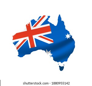 Concepto de vector del día feliz de australia 