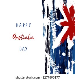 Happy Australia Day Vector illustration