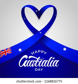 Happy Australia Day Vector Template Design Illustration