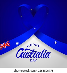 Happy Australia Day Vector Template Design Illustration