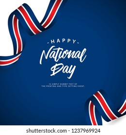 Happy Australia National Day Vector Template Design Illustration