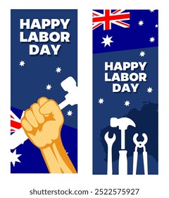 Feliz Día del Trabajo Australiano a todos los trabajadores australianos