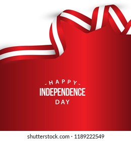 Happy Austria Independence Day Vector Template Design Illustration