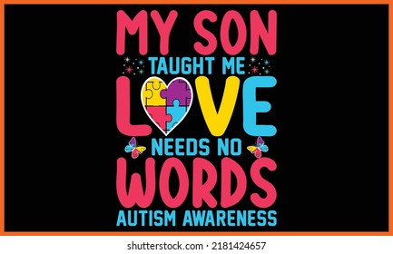 Happy Autism Awareness Day Shirts Design