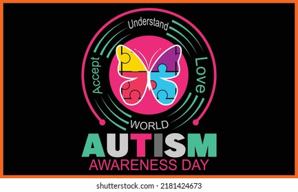 Happy Autism Awareness Day Shirts Design