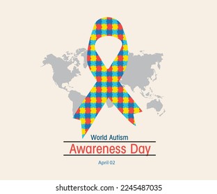 Happy autism awareness day Social Media Banner Design 