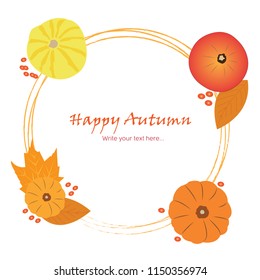 Happy Autumn Frame