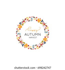 happy autumn and harvest