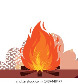 happy autumn season flat design