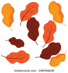 happy autumn season flat design