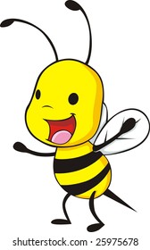 happy baby bee