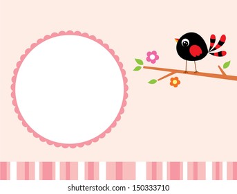 happy baby bird message