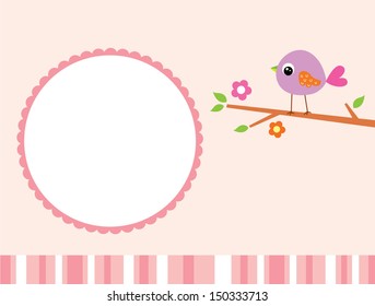 happy baby bird message