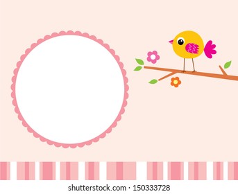happy baby bird message