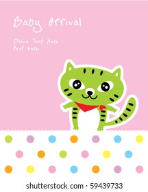 happy baby kitten arrival