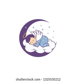 Happy Baby Logo Template