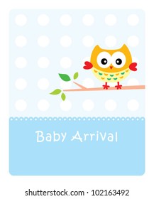 happy baby owl arrival