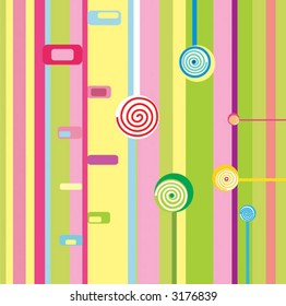 happy background with varicoloured bars