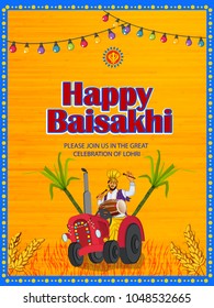  Happy Baisakhi Punjabi festival celebration 