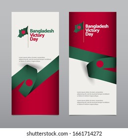 Happy Bangladesh Independence Day Celebration Vector Template Design Illustration