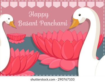 Happy Basant Panchami - Greeting Template