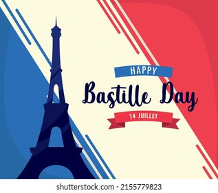 happy bastille day 14 juillet celebration